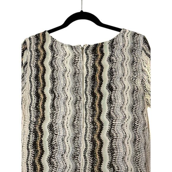 Ella Moss Women's Short Sleeve Striped Casual Boho Shift Dress Size L Mu… - Picture 6 of 8